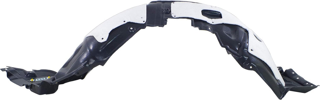 Front Fender Liner Right Passenger Side Direct Replacement Compatible with 2010-2012 Lexus LS460 / LS600h LX1249130 5380550061