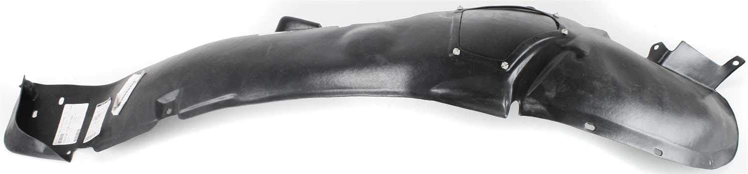 Front Fender Liner Left Driver Side Direct Replacement Compatible With 2007-2010 Chrysler PT Cruiser CH1248143 5152055AA