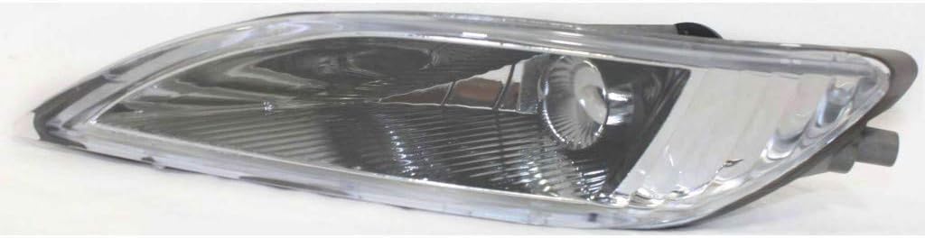 Front Bumper Cover Primed + Lower Grille Black + Fog Lights Left Driver And Right Passenger Side Direct Replacement Compatible With 2006-2010 Toyota Sienna