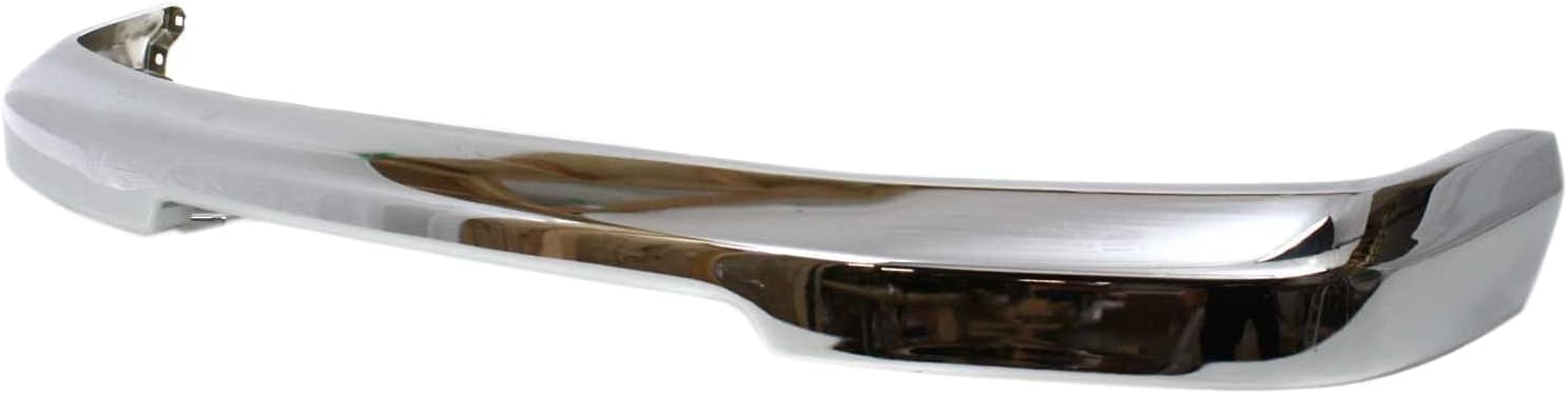 Front Bumper Chrome + Lower Valance Panel Primed Direct Replacement Compatible With 1998-2000 Nissan Frontier / 2000-2001 Xterra NI1002132 NI1095119 NI1095120 620149Z220