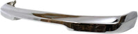 Front Bumper Chrome + Lower Valance Panel Primed Direct Replacement Compatible With 1998-2000 Nissan Frontier / 2000-2001 Xterra NI1002132 NI1095119 NI1095120 620149Z220
