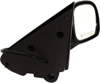 Front Power Mirror Manual Folding Heated Primed Right Passenger Side Direct Replacement Compatible With 2001-2007 Dodge Caravan CH1321199 4894404AF