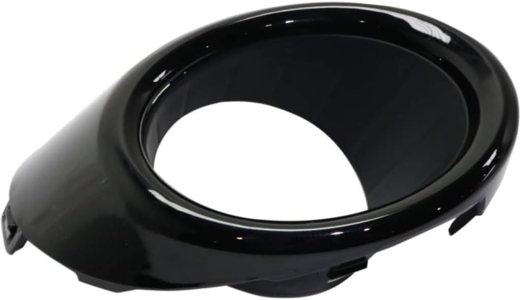 Front Fog Light Trim Molding Primed Left Driver Side Direct Replacement Compatible With 2013-2015 Honda Civic HO1038117 71117TR7A51