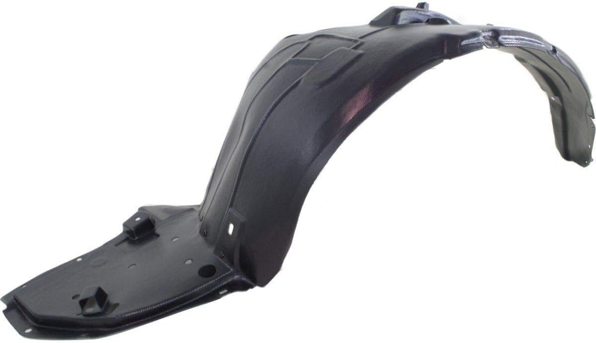 Front Fender Liner Left Driver Side Direct Replacement Compatible With 2015-2019 Nissan Versa NI1248139 638439KK0A-PFM