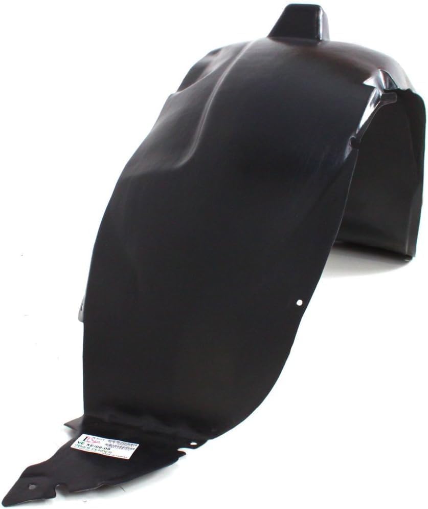 Front Fender Liner Left Driver Side Direct Replacement Compatible With 2008-2012 Saturn Vue / 2012-2015 Chevrolet Captiva Sport GM1248194 22890048