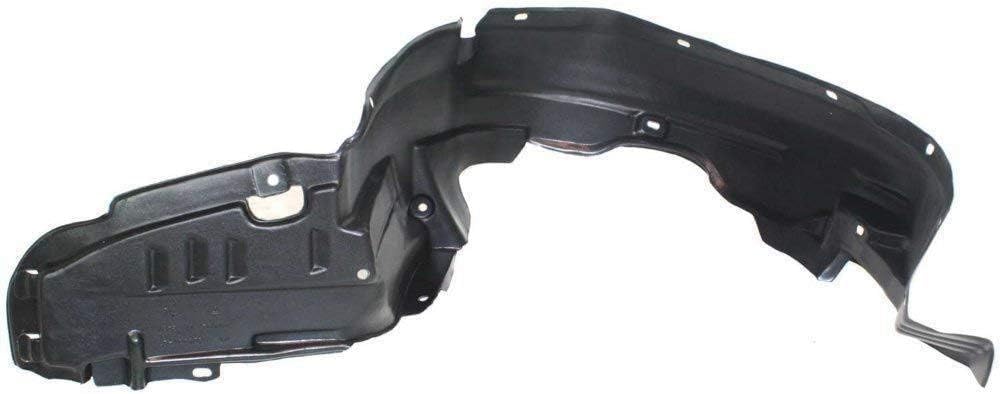 Front Fender Liner Left Driver Side Direct Replacement Compatible With 1997-2001 Honda Prelude HO1248115 74151S30000