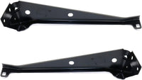 Set Of 2 Front Grille Bracket Steel Left Driver & Right Passenger Side Direct Replacement Compatible With 2009-2014 Ford F-150 FO1207125 FO1207124 9L3Z8182A 9L3Z8182B
