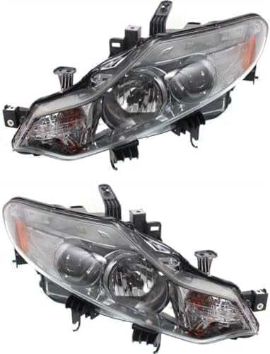 Set Of 2 Front Headlight Assembly Right Passenger & Left Driver Side Direct Replacement Compatible With 2009-2014 Nissan Murano NI2502185 NI2503185 260601AA0A 260601AA0D 260101AA0A