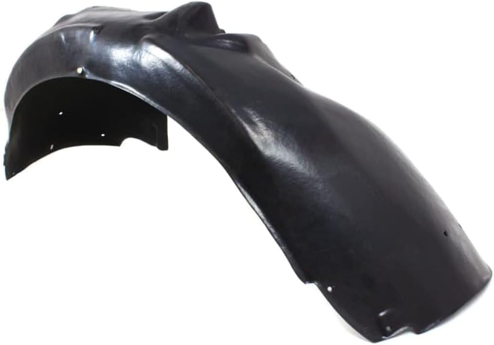 Front Fender Liner Left Driver Side Direct Replacement Compatible With 2002-2009 Audi S4 / 2007-2009 A4 AU1250106 8E0821171C
