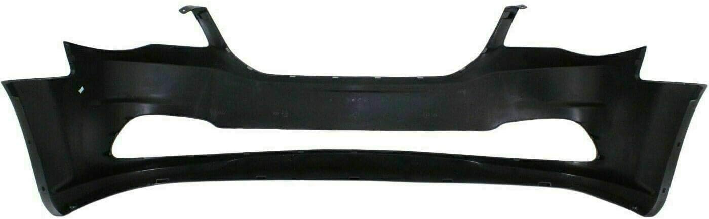 Front Bumper Cover Primed With Fog Light Holes + Lower Grille Textured Gray Direct Replacement Compatible With 2011-2020 Dodge Grand Caravan CH1000A02 CH1036115 68088966AA 68100690AA