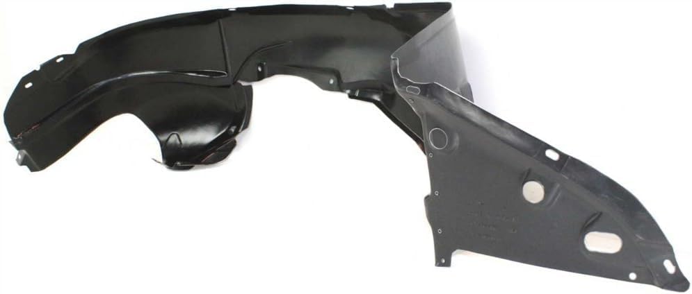 Front Fender Liner Right Passenger Side Direct Replacement Compatible With 2007-2011 Nissan Altima NI1249120 63840ZX20B