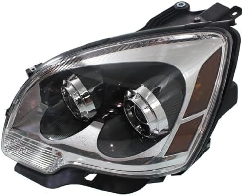 Set Of 2 Front Headlight Assembly Left Driver & Right Passenger Side Direct Replacement Compatible With 2007-2009 GMC Acadia GM2503294 GM2502294 25826765 25826764