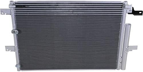 Front A/C Condenser Aluminum Core Direct Replacement Compatible With 2011-2014 Ford Edge / 2011-2015 Lincoln MKX FO3030231 BT4Z19708B
