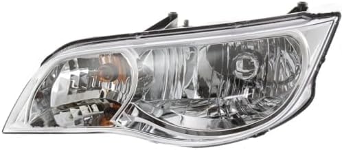 Set Of 2 Front Headlight Assembly Right Passenger & Left Driver Side Direct Replacement Compatible With 2003-2007 Saturn Ion GM2502239 GM2503239 15264217 15264216