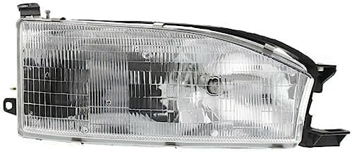 Set Of 2 Front Headlights Assembly Right Passenger & Left Driver Side Direct Replacement Compatible With 1992-1994 Toyota Camry TO2503105 TO2502105 8111006011 8115006011