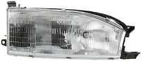 Set Of 2 Front Headlights Assembly Right Passenger & Left Driver Side Direct Replacement Compatible With 1992-1994 Toyota Camry TO2503105 TO2502105 8111006011 8115006011