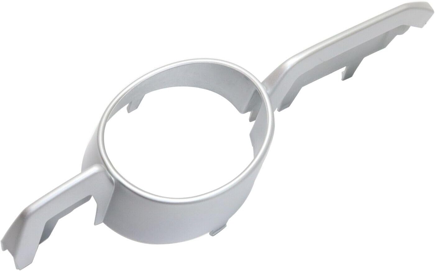 Front Fog Light Trim Molding Primed Right Passenger Side Direct Replacement Compatible With 2008-2014 BMW X6-Series BM1039161 51117188386