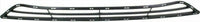 Front Upper & Lower Grille Primed + Hood Molding Chrome + Fog Light Cover Right Passenger & Left Driver Side Direct Replacement Compatible With Hyundai Sonata 2011-2013 HY1036114