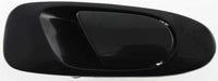 Set Of 2 Rear Exterior Door Handle Textured Left Driver & Right Passenger Side Direct Replacement Compatible With 1992-1995 Honda Civic HO1521102 HO1520102 72640SR4J01ZC 72680SR4J01ZC