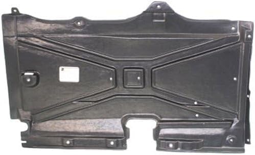 Front Engine Splash Shield Under Cover Right Passenger Side Direct Replacement Compatible with 1997-2003 BMW 5-Series BM1228135 51718158060