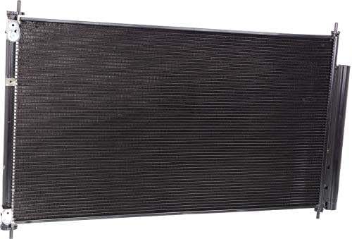 Front A/C Condenser Aluminum Core Direct Replacement Compatible With 2005-2010 Honda Odyssey HO3030137 80110SHJ305 80110SHJA02