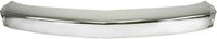 Front Bumper Chrome Steel + Lower Valance Extension Textured + End Caps Primed Direct Replacement Compatible With 2007-2013 Chevrolet Silverado 1500 GM1092191 GM1092192 GM1002830