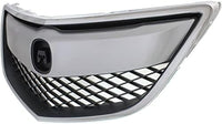 Front Grille Chrome Shell With Primed Insert Direct Replacement Compatible With 2013-2015 Acura RDX AC1200116 71121TX4A01-PFM