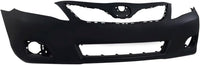 Front Bumper Cover Primed Direct Replacement Compatible With 2010-2011 Toyota Camry TO1000356 5211906958