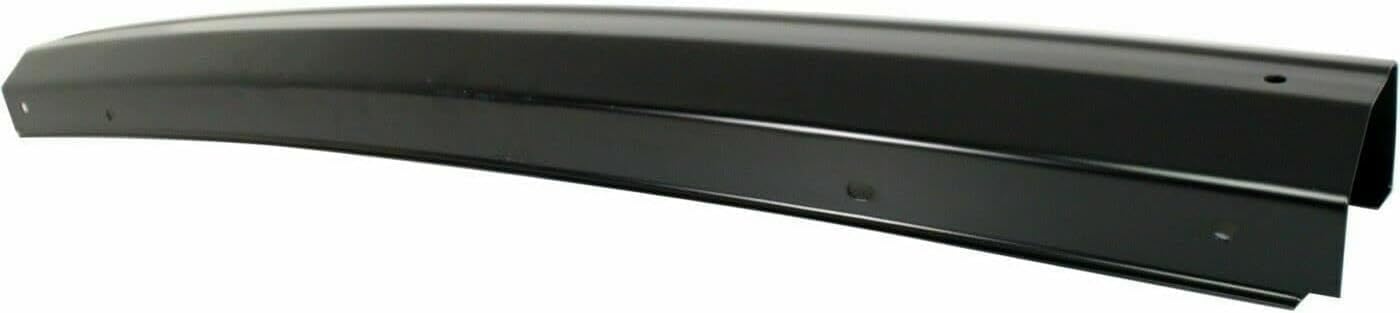 Rear Bumper Face Bar Primed Steel + End Caps Textured Right Passenger And Left Driver Side Direct Replacement Compatible With Jeep Cherokee 1997-1999 CH1102338 CH1105139 CH1104139
