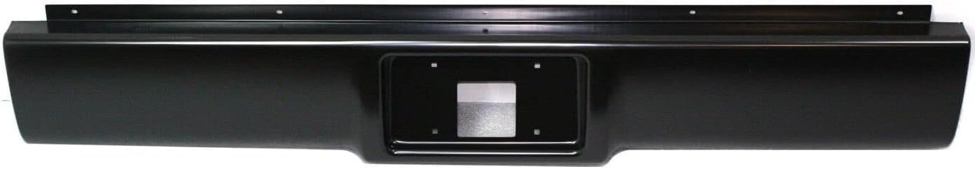 AUTOS PARTS PLUS Rear Roll Pan Primed Steel With License Plate Part and Light Kit Direct Replacement Compatible With 1988-1998 Chevrolet/GMC C/K-Series REPC825508