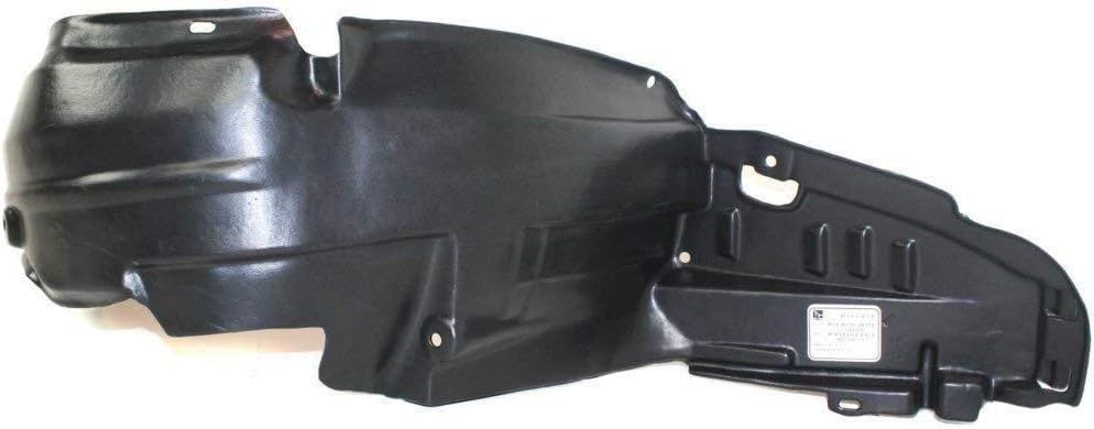Front Fender Liner Left Driver Side Direct Replacement Compatible With 1997-2001 Honda Prelude HO1248115 74151S30000