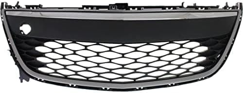 Front Bumper Grille Chrome Plastic Direct Replacement Compatible With 2010-2012 Mazda CX-7 MA1036120 EH45501T0J