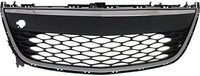 Front Bumper Grille Chrome Plastic Direct Replacement Compatible With 2010-2012 Mazda CX-7 MA1036120 EH45501T0J