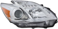 Set Of 2 Front Headlight Lens And Housing Halogen Right Passenger & Left Driver Side Direct Replacement Compatible With 2012-2015 Toyota Prius TO2519134 TO2518134 8113047520