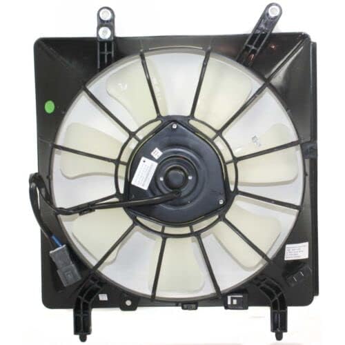 Front Radiator & A/C Condenser Cooling Fan Assembly Plastic Direct Replacement Compatible with 2002-2006 Acura RSX AC3115103 AC3113103 19015PNDA01 38615PND003