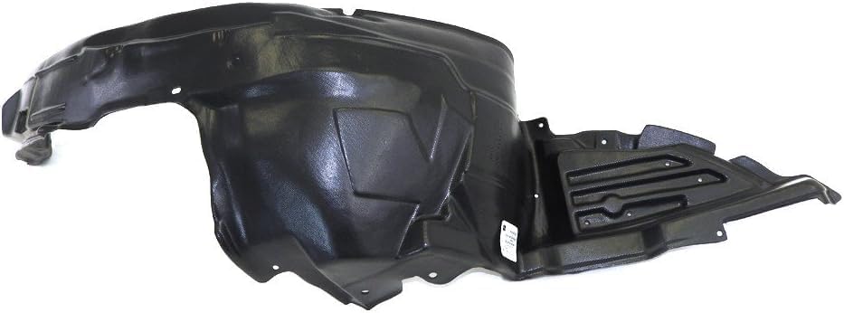 Front Fender Liner Left Driver Side Direct Replacement Compatible With 2005-2009 Subaru Legacy SU1250103 59120AG05B