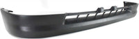 Front Bumper Face Bar Chrome Steel + Lower Valance Panel Textured Direct Replacement Compatible With Toyota Tacoma 1995-1997 TO1002154 TO1095169 5210104060 5391104041
