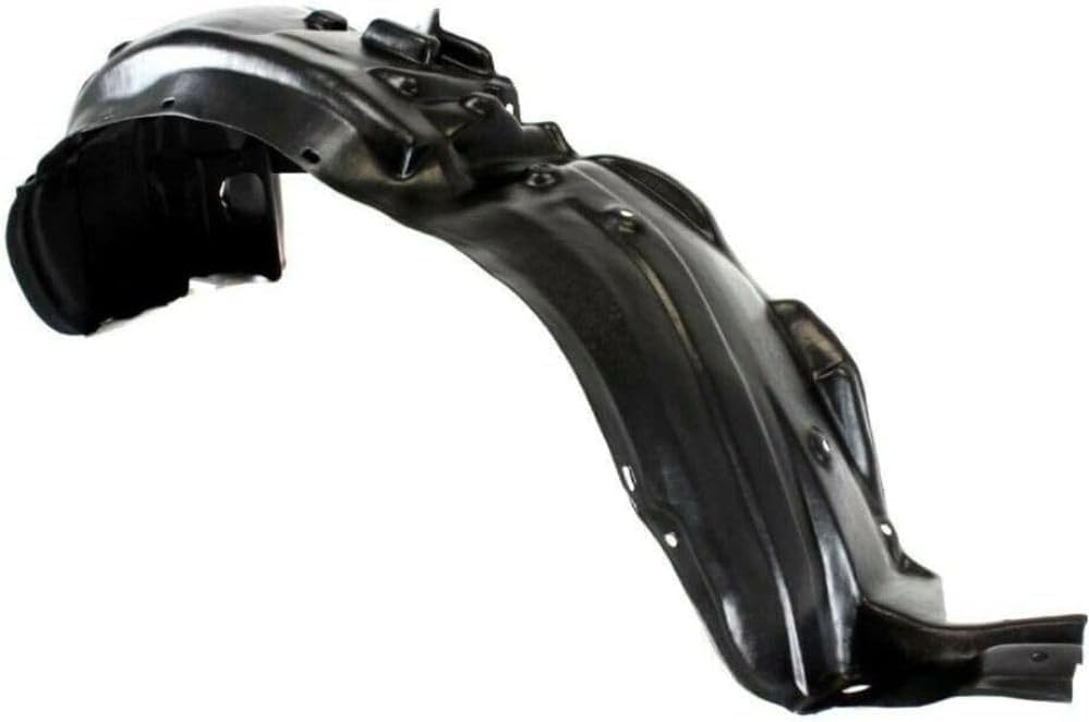 Front Fender Liner Left Driver Side Direct Replacement Compatible With 2002-2005 Lexus SC430 LX1248103 5380624020