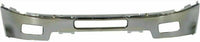 New Front Bumper + Upper Cover Chrome + Lower Valance Air Deflector + Extension Textured Direct Replacement Compatible With Chevrolet Silverado 2500HD 3500HD 2011-2014 GM1002837