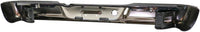 Step Bumper Chrome Steel Direct Replacement Compatible With 2002-2008 Dodge Ram 1500/2003-2009 2500 3500 CH1103111 CH1102371 CH1191110 68004420AB 55077340AD