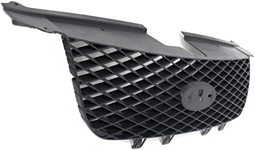 Front Grille Assembly Dark Gray Shell And Insert Direct Replacement Compatible With 2005-2007 Ford Freestyle FO1200480 5F9Z8200AAA