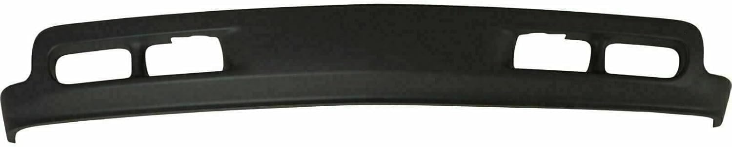 Front Bumper Chrome Steel + Upper Cover + Lower Valance + Brackets Set Left & Right Side Direct Replacement Compatible With Chevrolet Silverado 1500 1999-2002 / Tahoe 2000-2006