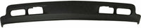 Front Bumper Chrome Steel + Upper Cover + Lower Valance + Brackets Set Left & Right Side Direct Replacement Compatible With Chevrolet Silverado 1500 1999-2002 / Tahoe 2000-2006