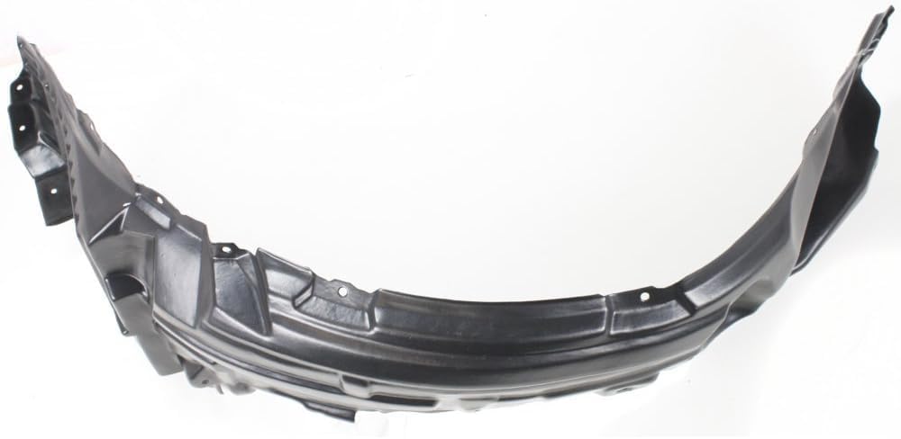 Front Fender Liner Right Passenger Side Direct Replacement Compatible With 2008-2015 Mitsubishi Lancer Evolution MI1249123 5370A386
