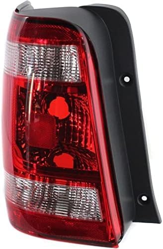 Tail Light Lens And Housing Left Driver Side Direct Replacement Compatible With 2008-2012 Ford Escape FO2800210 8L8Z13405A