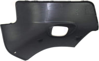Front Bumper End Cap With Fog Light Hole Primed Left Driver Side Direct Replacement Compatible With 2003-2006 Volvo XC90 VO1016101 86269560