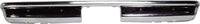 Rear Bumper Fleetside Chrome Steel Direct Replacement Compatible With 1967-1972 Chevrolet/GMC C-K Series GM1102390 3885614