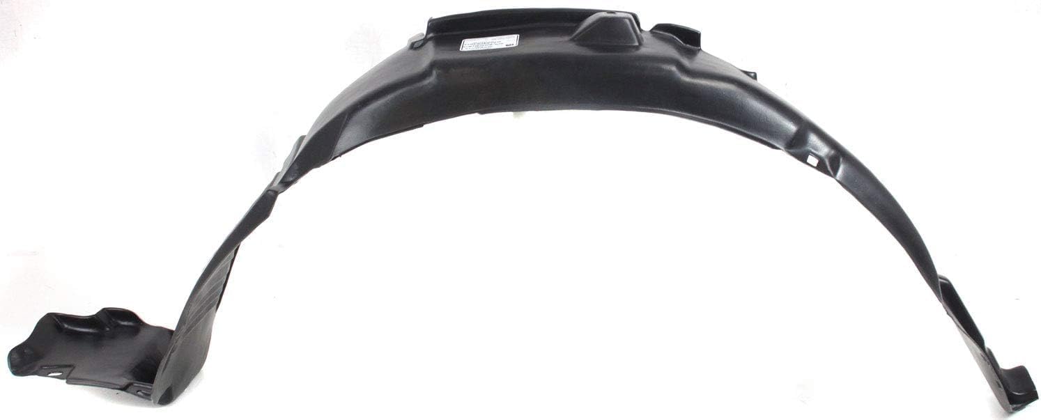 Front Fender Liner Left Driver Side Direct Replacement Compatible With 2004-2006 Hyundai Elantra HY1250108 868112D502