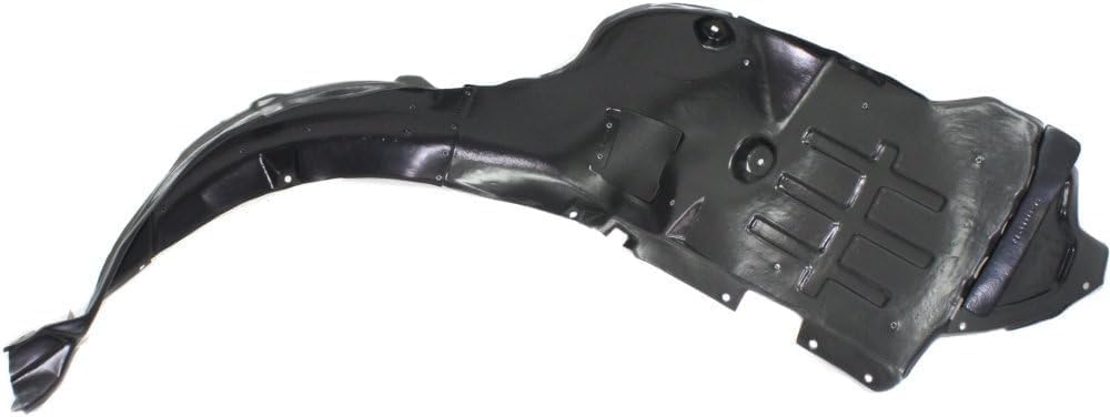 Front Fender Liner Left Driver Side Direct Replacement Compatible With 2014 Hyundai Sonata HY1248135 868113Q700