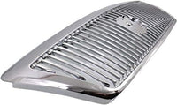 Front Grille Assembly Chrome Shell and Insert Plastic Without Emblem Direct Replacement Compatible With 2003-2005 Mercury Grand Marquis FO1200406 3W3Z8200AB
